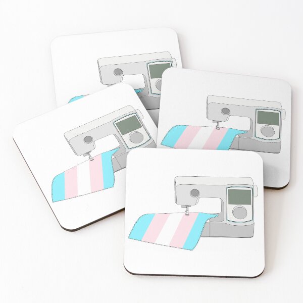 Item preview, Sewing Machine (Pastel Transgender Pride Flag) designed and sold by nklange240.