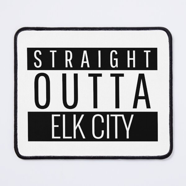 Item preview, Straight Outta Elk City Oklahoma  designed and sold by Teelogic.