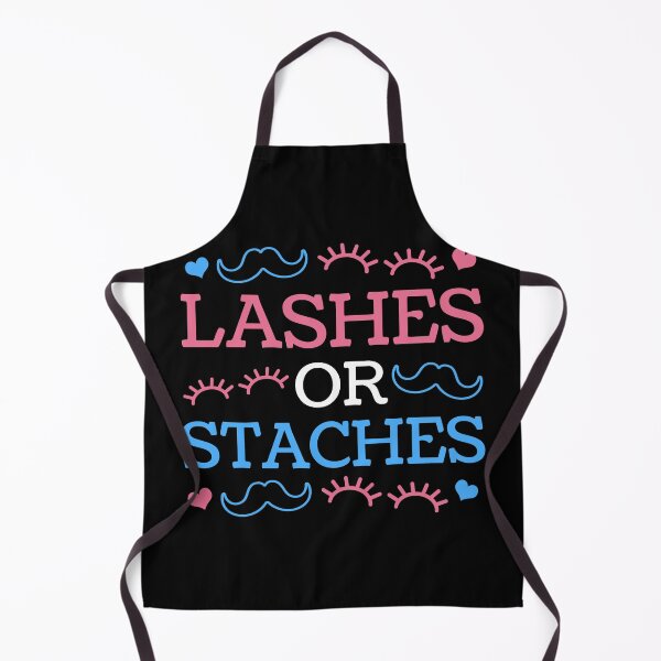 Item preview, lashes or staches gender reveal Baby Shower designed and sold by 123428094.
