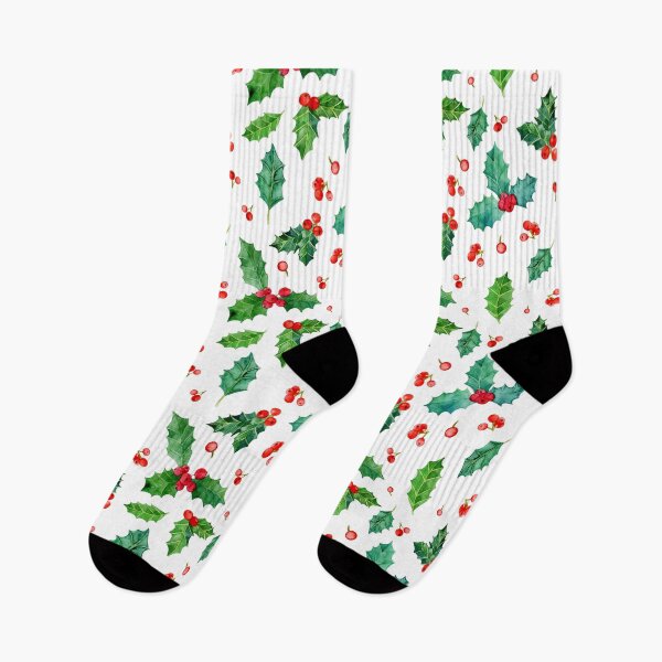 Item preview, Christmas watercolor pattern designed and sold by ladynatali.