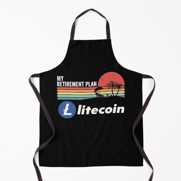 Item preview, Litecoin Crypto LTC Coin My Retirement Plan Cryptocurrency Blockchain Wallet designed and sold by EmmaRichardso.