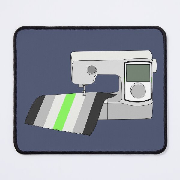 Item preview, Sewing Machine (Agender Pride Flag) designed and sold by nklange240.