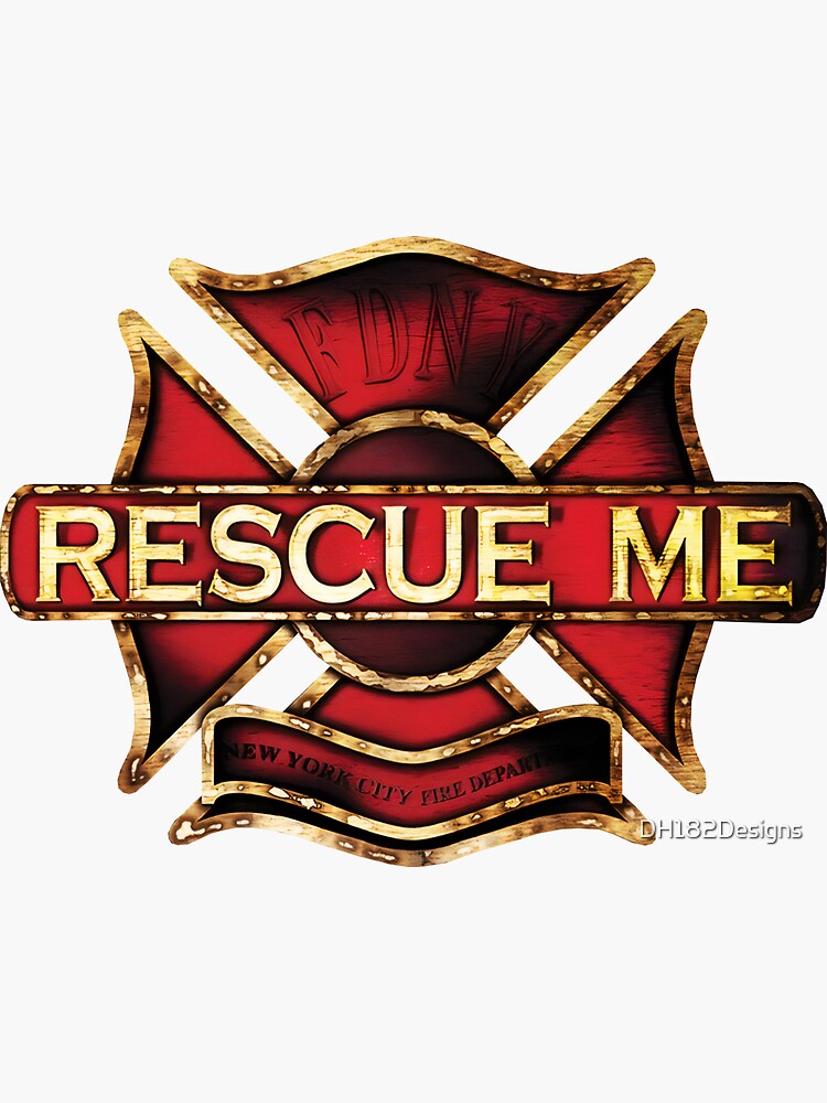 Sticker for Sale avec l'œuvre « Rescue Me - Logo maltais » de l