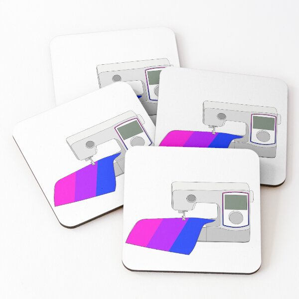 Item preview, Sewing Machine (Bisexual Pride Flag) designed and sold by nklange240.