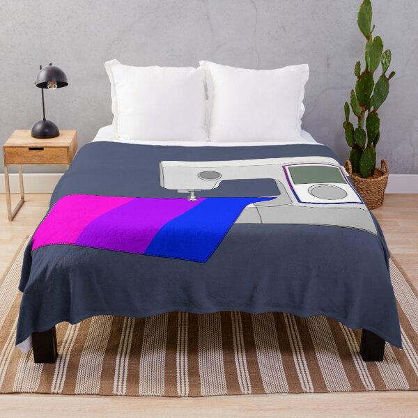 Item preview, Sewing Machine (Bisexual Pride Flag) designed and sold by nklange240.