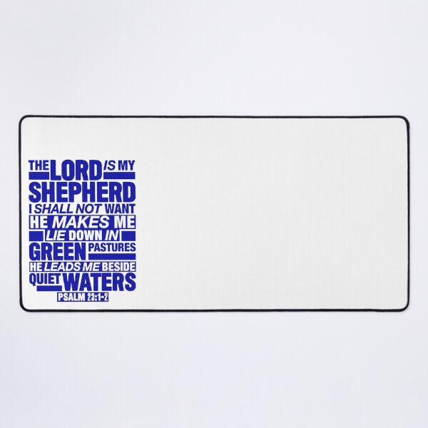 Item preview, Psalm 23:1-2 The Lord Is My Shepherd designed and sold by plushism.