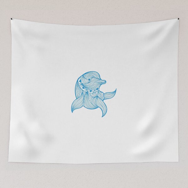Item preview, Dolphin Mandala Art designed and sold by Open Canvas.