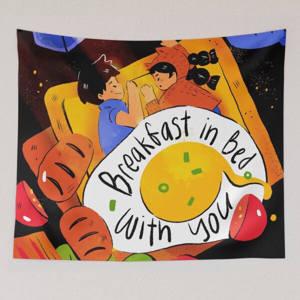 Item preview, Breakfast in Bed designed and sold by RiynnLee.
