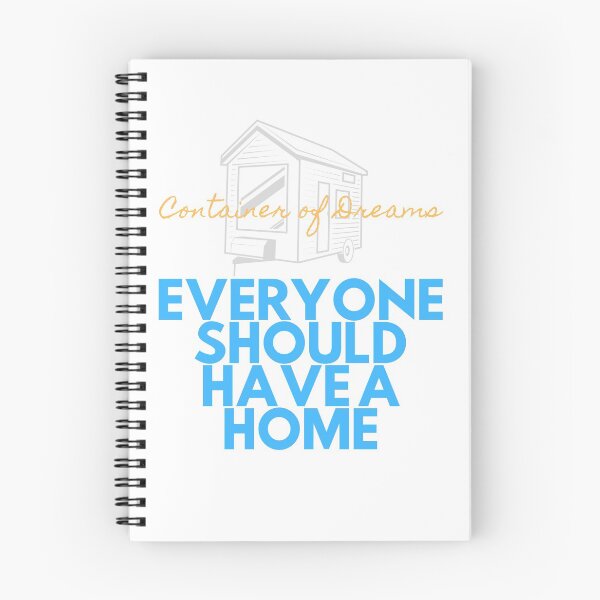Item preview, Everyone should have a home blue designed and sold by Container  of Dreams.