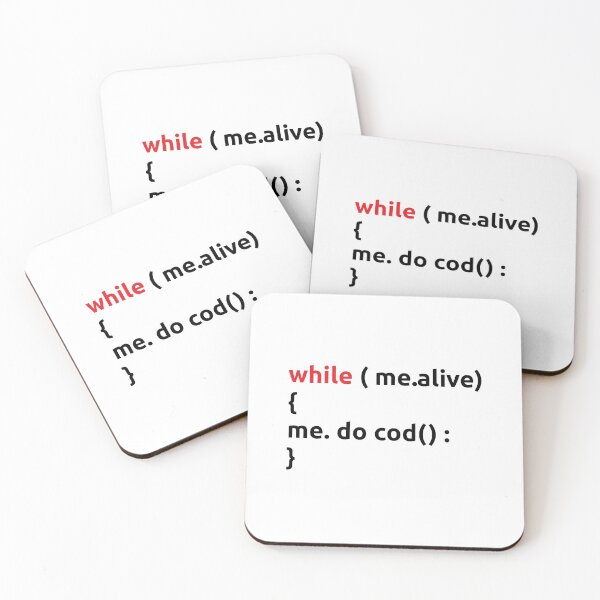 Item preview, I'm programming while I'm alive designed and sold by YacineHB01.
