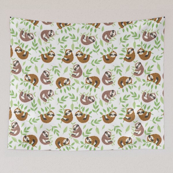Item preview, Cute Sloth Seamless designed and sold by HauckClothing.