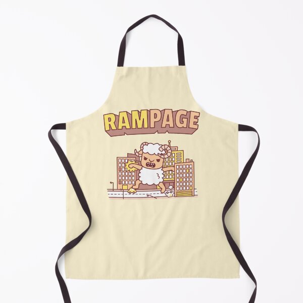Item preview, Angry Ram Going On Rampage Funny designed and sold by rustydoodle.