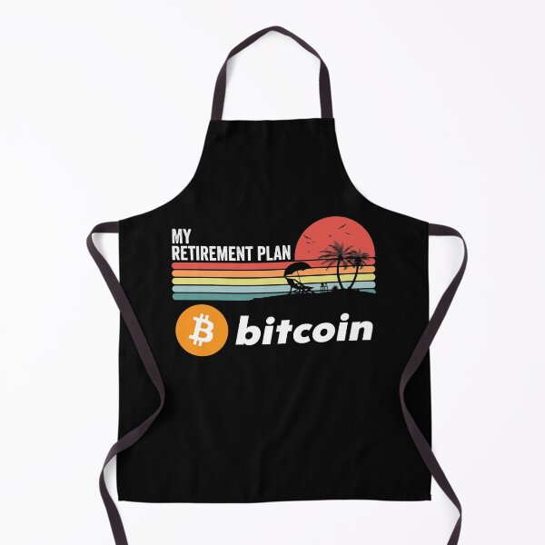 Item preview, Bitcoin Crypto BTC Coin My Retirement Plan Cryptocurrency Blockchain Wallet designed and sold by EmmaRichardso.