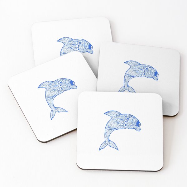 Item preview, Dolphin Mandala Art designed and sold by Open Canvas.