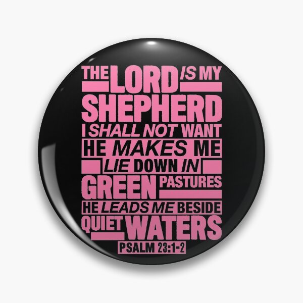 Item preview, Psalm 23:1-2 The Lord Is My Shepherd designed and sold by plushism.
