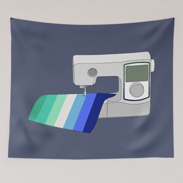Item preview, Sewing Machine (Gay Pride Flag) designed and sold by nklange240.