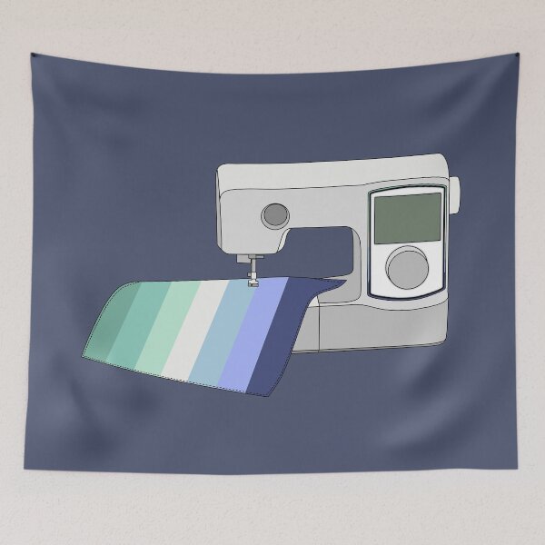 Item preview, Sewing Machine (Pastel Gay Pride Flag) designed and sold by nklange240.