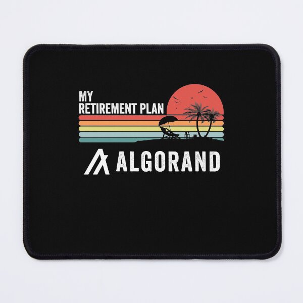 Item preview, Vintage Algorand Coin ALGO Crypto My Retirement Plan Cryptocurrency Blockchain Wallet designed and sold by EmmaRichardso.