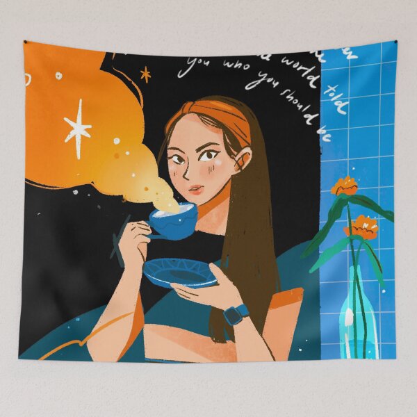 Item preview, Coffee shop Daydreams designed and sold by RiynnLee.