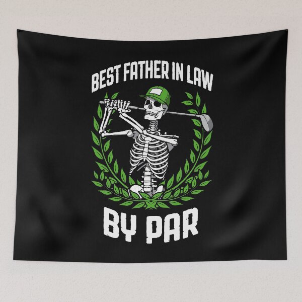Item preview, Best Father In Law By Par Golf Funny Golfing Skeleton Golfer designed and sold by GrandeDuc.