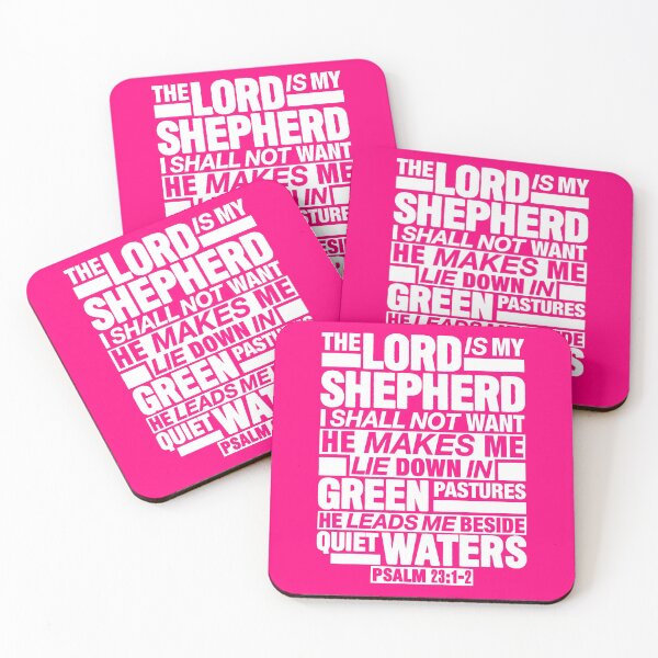 Item preview, Psalm 23:1-2 The Lord Is My Shepherd designed and sold by plushism.