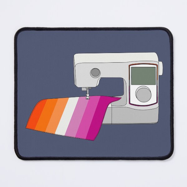 Item preview, Sewing Machine (Lesbian Pride Flag) designed and sold by nklange240.