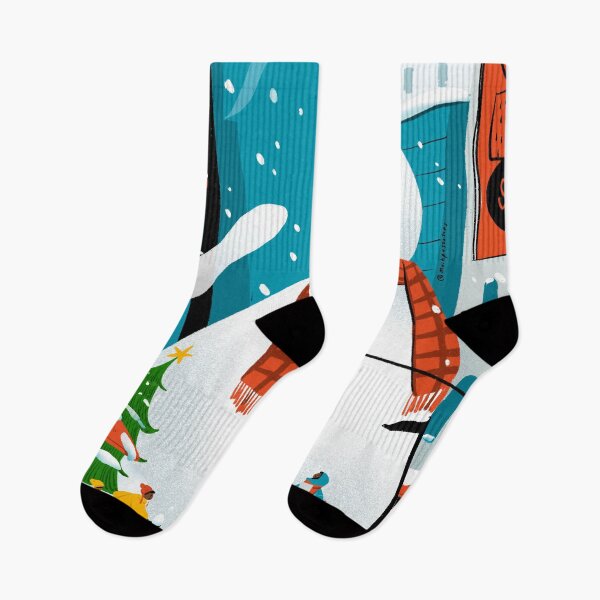 Item preview, Snowman in the City designed and sold by RiynnLee.