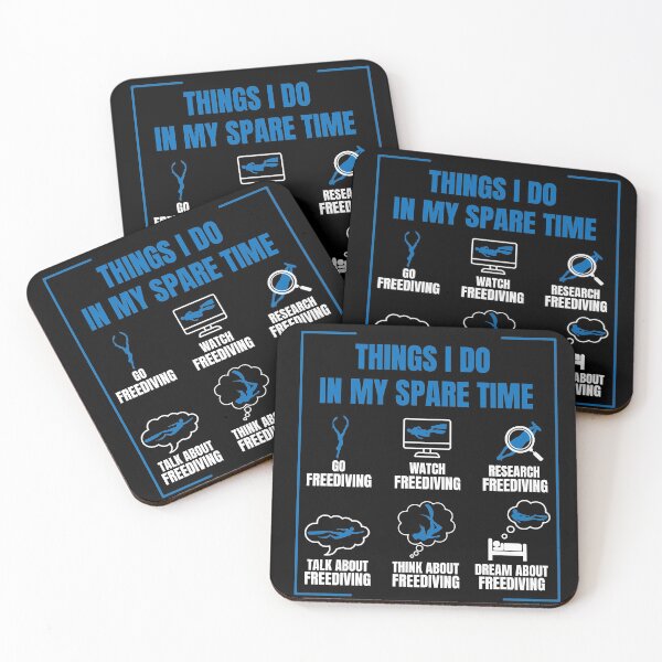 Item preview, Freediving - Things I Do In My Spare Time designed and sold by cotros.