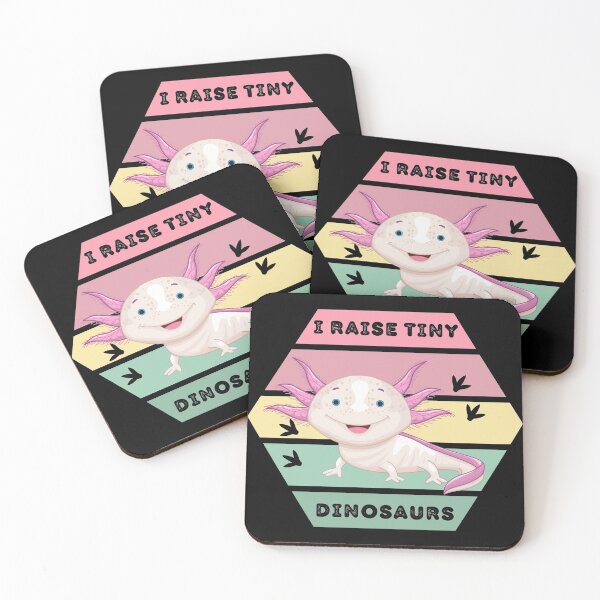 Item preview, I Raise Tiny Dinosaurs Axolotl designed and sold by odrito.