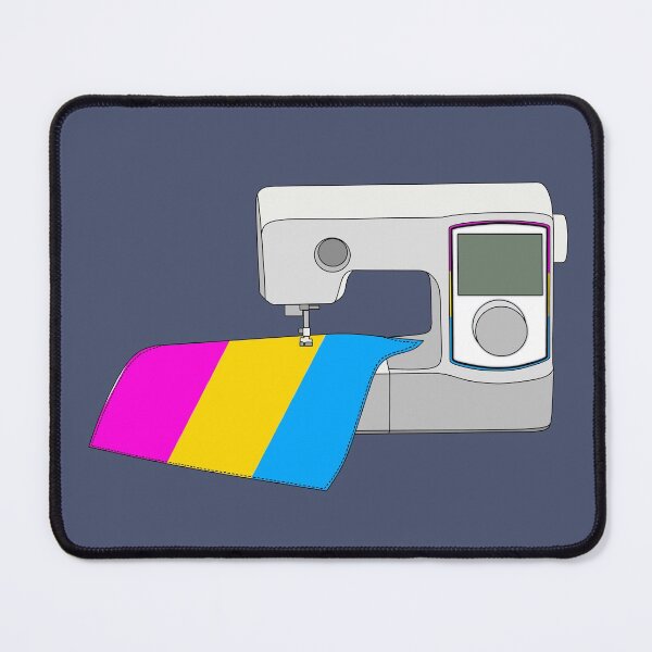 Item preview, Sewing Machine (Pansexual Pride Flag) designed and sold by nklange240.