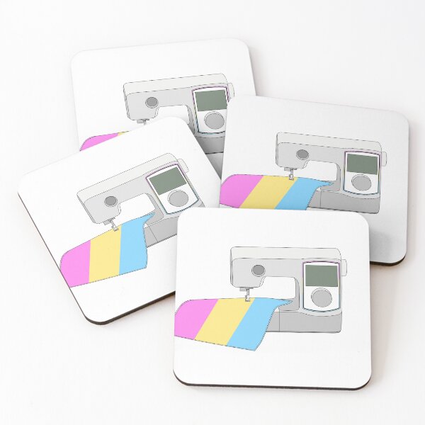 Item preview, Sewing Machine (Pastel Pansexual Pride Flag) designed and sold by nklange240.
