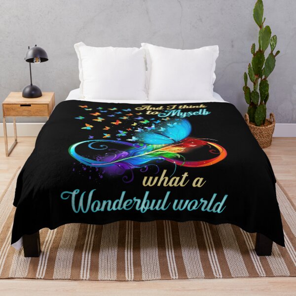 Item preview, What A Wonderful World designed and sold by lavonedunbar.