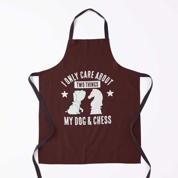Item preview, I Only Care About Two Things: My Dog and Chess designed and sold by ChessMadness.