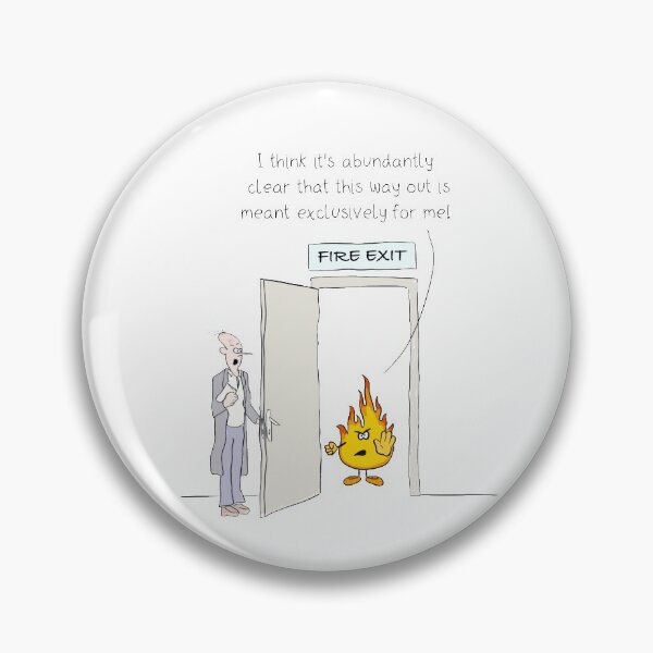 Item preview, Fire Exit designed and sold by DearCranley.