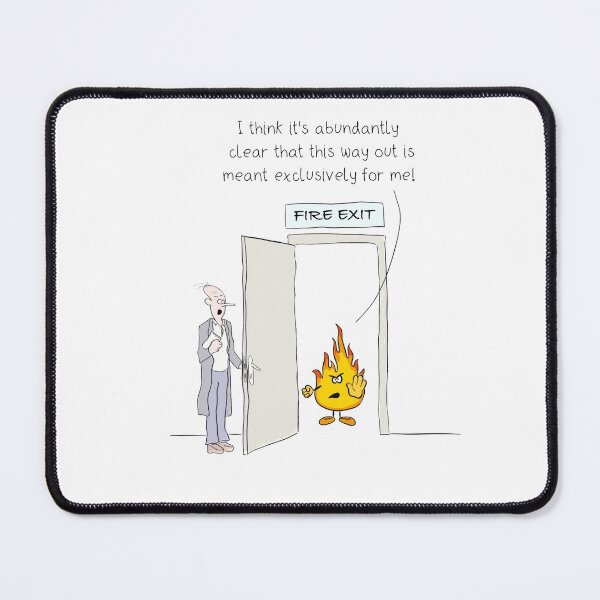 Item preview, Fire Exit designed and sold by DearCranley.
