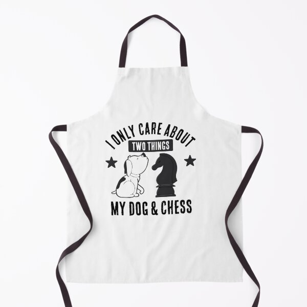 Item preview, I Only Care About Two Things: My Dog and Chess designed and sold by ChessMadness.