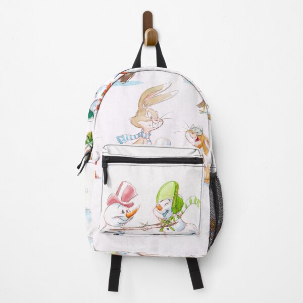 Item preview, Festive Holiday Woodland Creatures Cartoon Watercolor Illustration designed and sold by skullislandprod.
