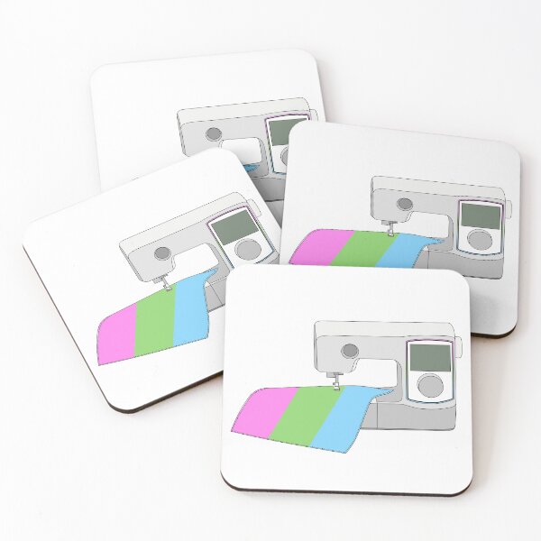 Item preview, Sewing Machine (Pastel Polysexual Pride Flag) designed and sold by nklange240.