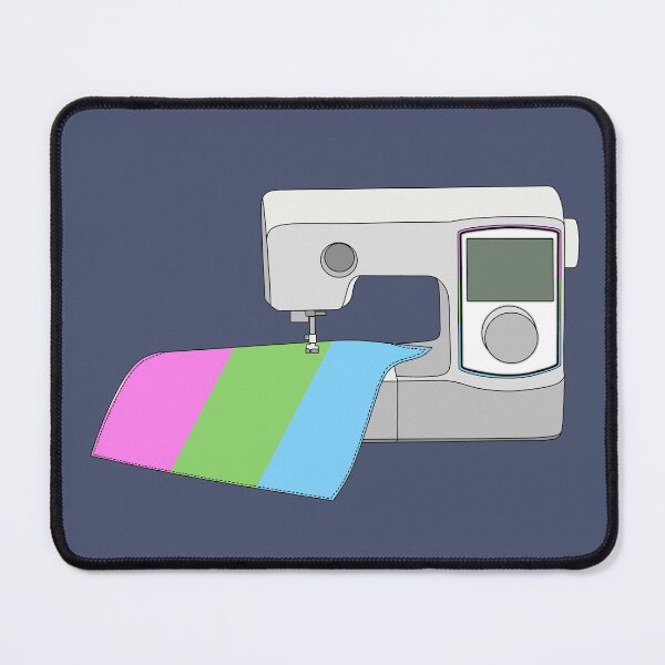 Item preview, Sewing Machine (Pastel Polysexual Pride Flag) designed and sold by nklange240.