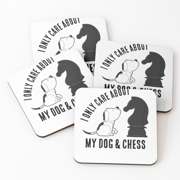 Item preview, I Only Care About My Dog and Chess designed and sold by ChessMadness.