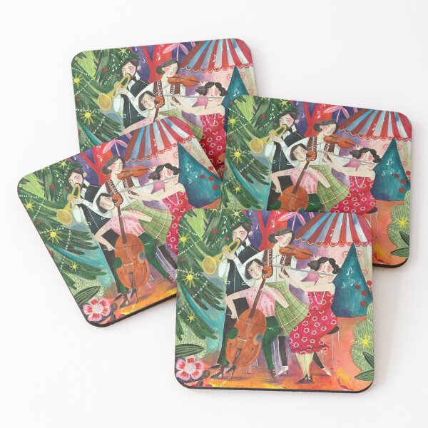 Item preview, Christmas circus music in the forest designed and sold by Caroline Bonne Müller.