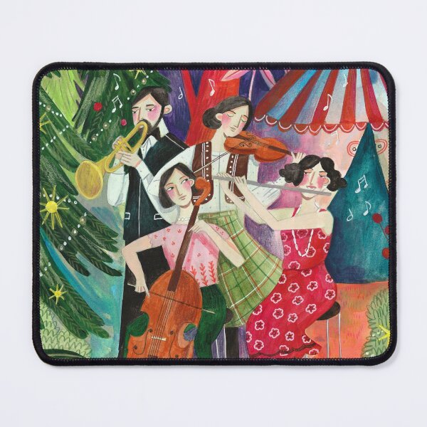 Item preview, Christmas circus music in the forest designed and sold by Caroline Bonne Müller.