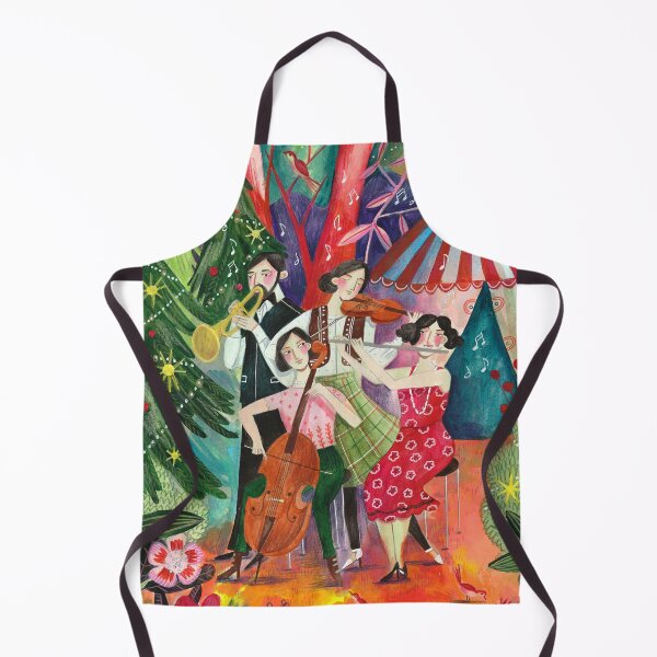 Item preview, Christmas circus music in the forest designed and sold by Caroline Bonne Müller.