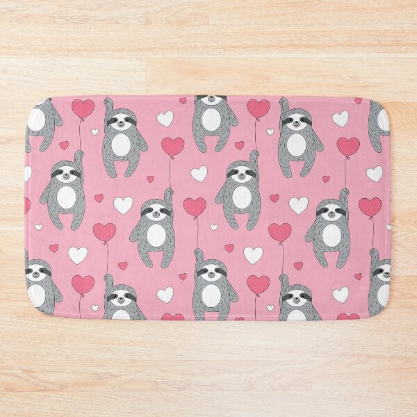 Item preview, Cute Sloths Heart Balloons  designed and sold by HauckClothing.