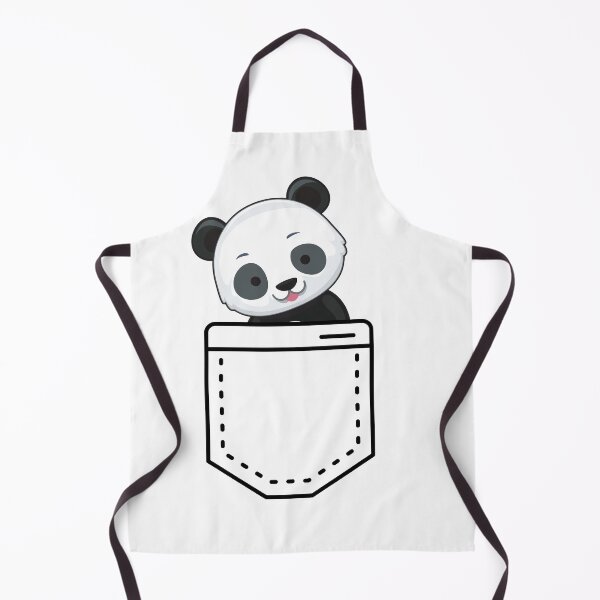 Item preview, panda in pocket, pocket, panda lovers, panda, grizzly, kawaii panda designed and sold by helkav.