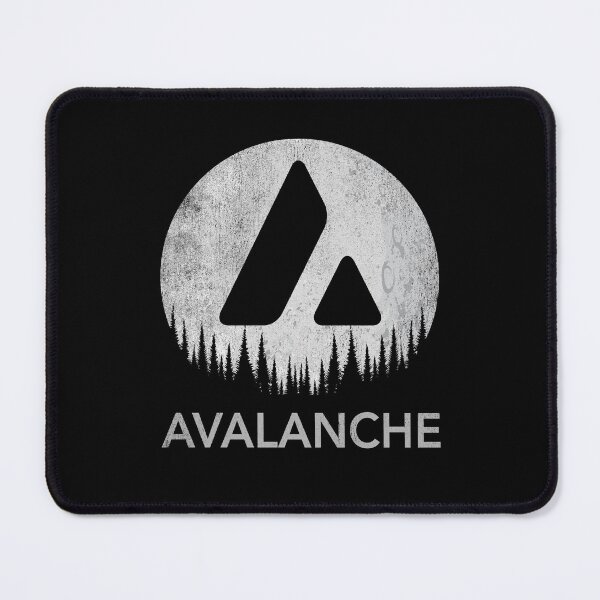Item preview, Vintage Avalanche Coin AVAX Crypto To The Moon Cryptocurrency Blockchain Wallet designed and sold by EmmaRichardso.