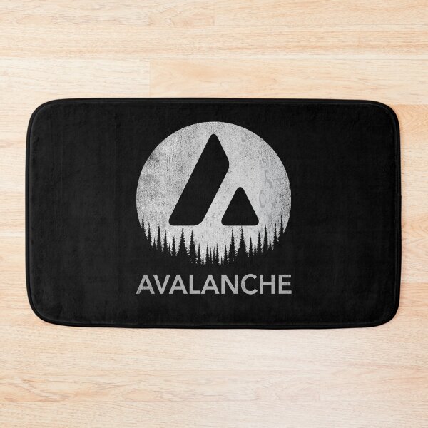 Item preview, Vintage Avalanche Coin AVAX Crypto To The Moon Cryptocurrency Blockchain Wallet designed and sold by EmmaRichardso.