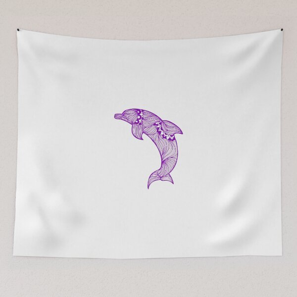 Item preview, Dolphin Mandala Art designed and sold by Open Canvas.