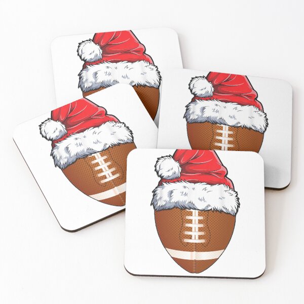 Item preview, Funny Santa Hat Team Football  designed and sold by Meggie179.