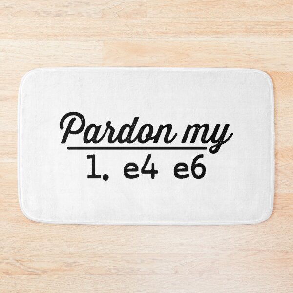 Item preview, Pardon My ... designed and sold by ChessMadness.